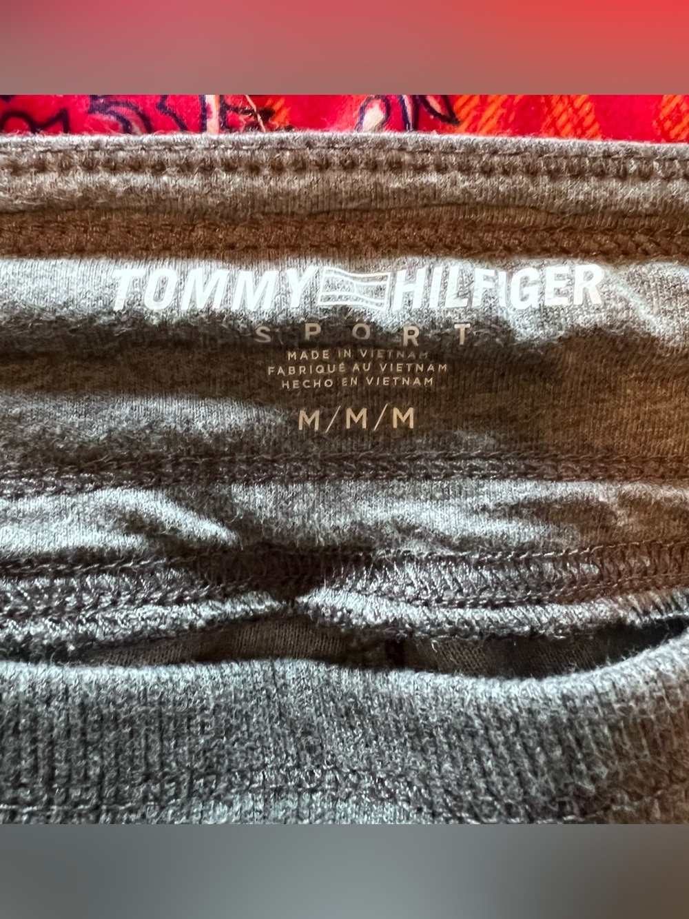 Tommy Hilfiger Sport Super Soft Dark Gray Cargo Joggers Size Medium - Picture 3 of 8